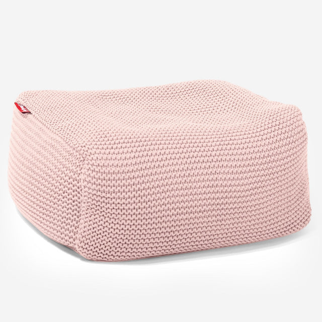 Small Footstool Replacement Cover - Ellos Knitted 01