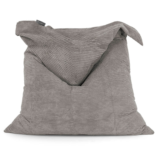 XL Pillow Beanbag - Pom Pom Charcoal Grey 01