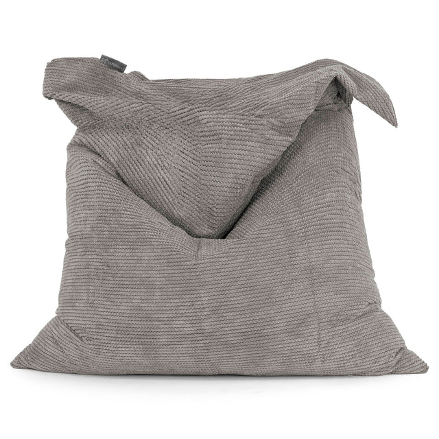 XL Pillow Beanbag - Pom Pom Charcoal Grey 01