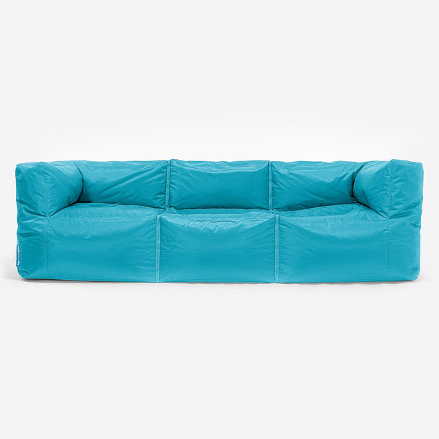 3 Seater Modular Sofa Bean Bag COVER ONLY - Replacement / Spares 01