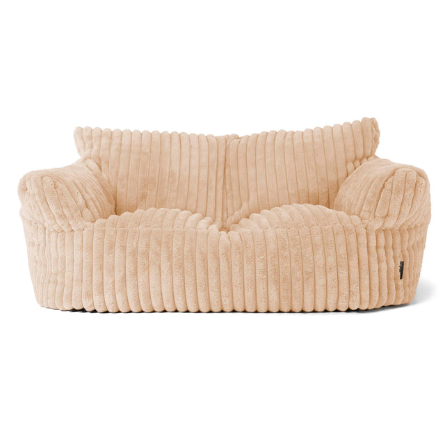 Josephine Sofa Bean Bag - Ultra Plush Cord Peach 01