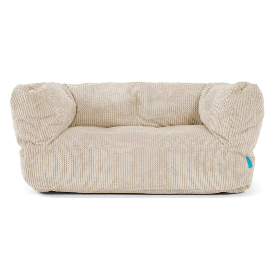 Albert Kids Sofa Bean Bag 2-6 yr - Pom Pom Ivory 01