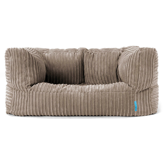 Albert Kids Sofa Bean Bag 2-6 yr - Cord Dovetail Grey 01