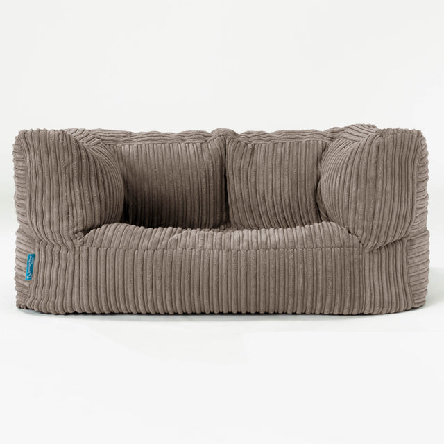 Albert Kids Sofa Bean Bag 2-6 yr - Cord Dovetail Grey 01