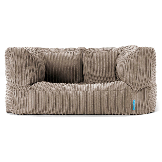 Albert Kids Sofa Bean Bag 2-6 yr - Cord Dovetail Grey 01