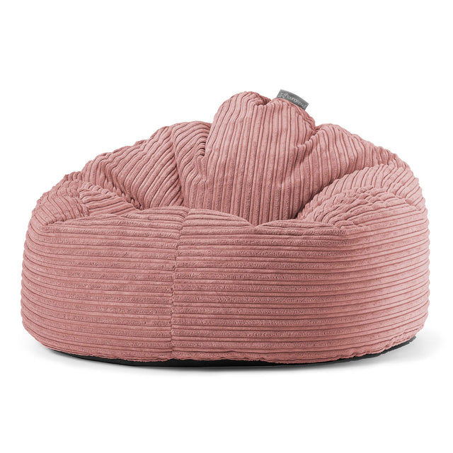 Archi Bean Bag Chair - Cord Peach 01