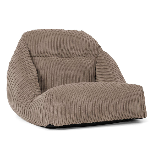 Aya Floor Chair Bean Bag - Cord Dovetail Grey 01