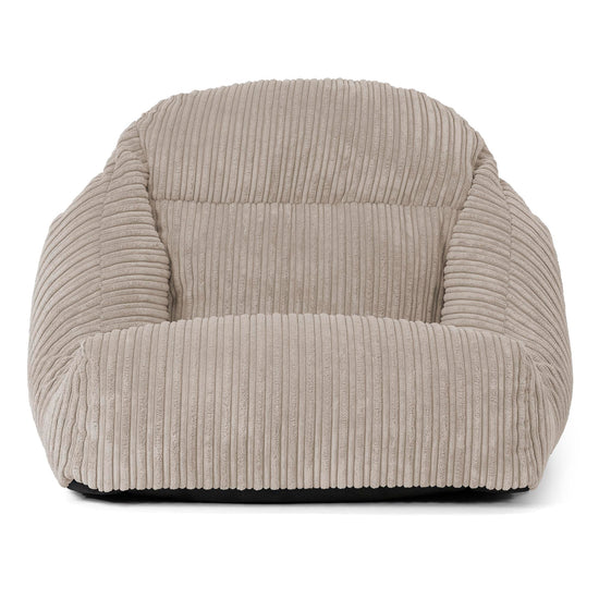 Aya Floor Chair Bean Bag - Cord Mink 02