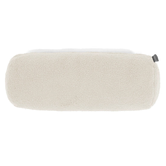 Bolster Scatter Cushion Cover 20 x 55cm - Boucle Ivory 02