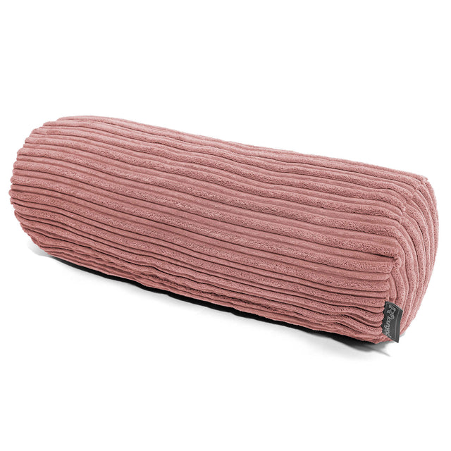 Bolster Scatter Cushion Cover 20 x 55cm - Cord Peach 01