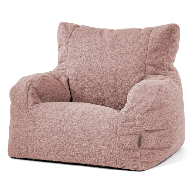 Josephine Bean Bag Armchair - Boucle Pink 01