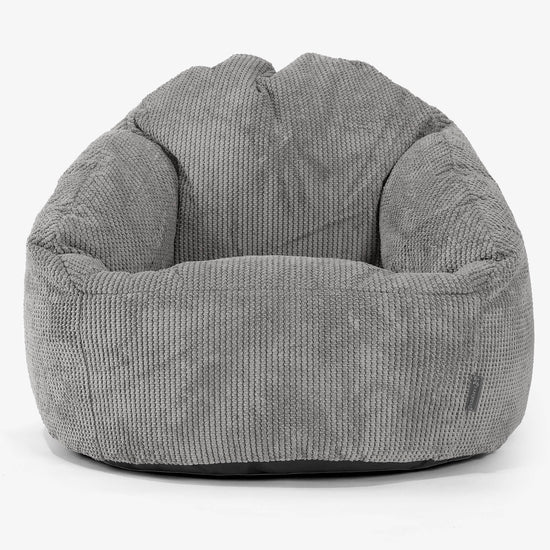 Bubble Bean Bag Chair - Pom Pom Charcoal Grey 01