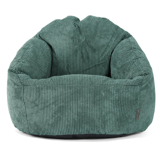 Bubble Bean Bag Chair - Pom Pom Emerald Green 01