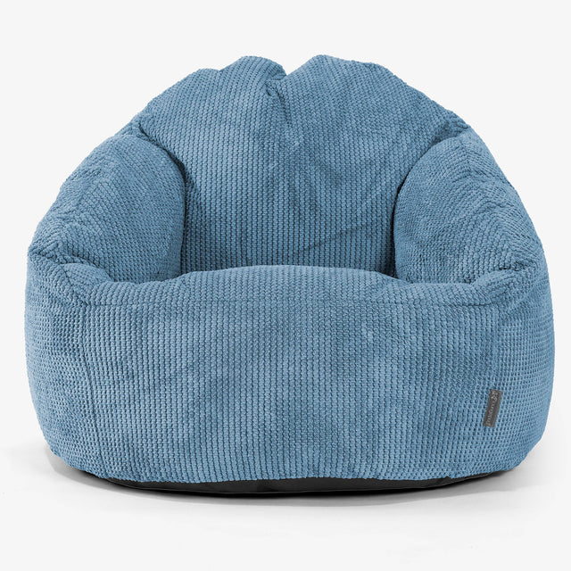 Bubble Bean Bag Chair - Pom Pom Sky Blue 01