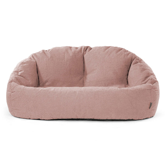 Bubble Sofa Bean Bag - Boucle Pink 01