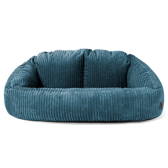 Bubble Sofa Bean Bag - Cord Navy Blue 01