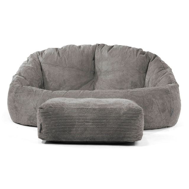Bubble Sofa Bean Bag - Pom Pom Charcoal Grey 02