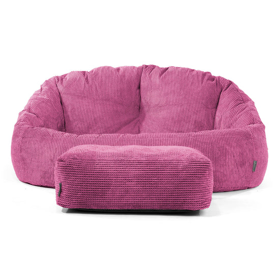 Bubble Sofa Bean Bag - Pom Pom Pink 02