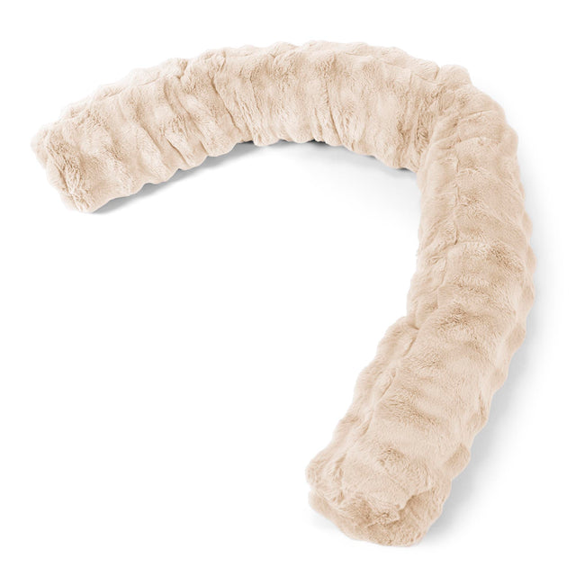 XXL Cuddle Cushion - Bubble Faux Fur Cream 01
