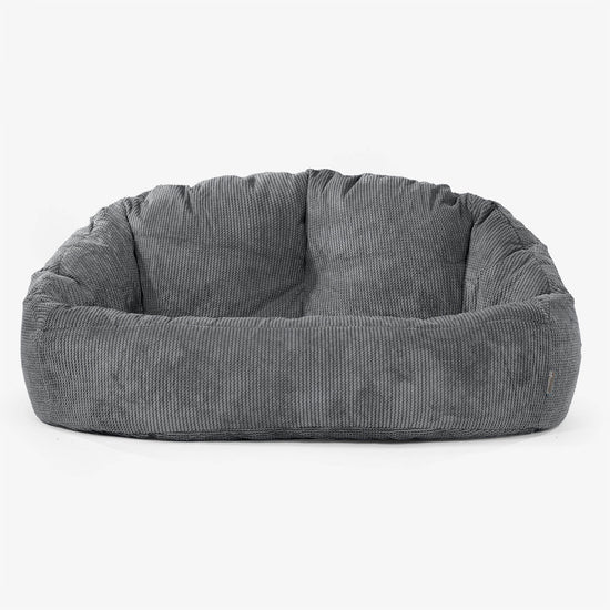 Bubble Sofa Bean Bag - Pom Pom Black 01