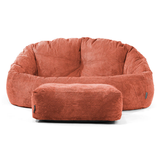 Bubble Sofa Bean Bag - Pom Pom Pumpkin Orange 02