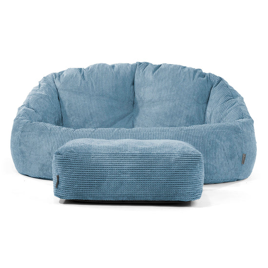 Bubble Sofa Bean Bag - Pom Pom Sky Blue 02