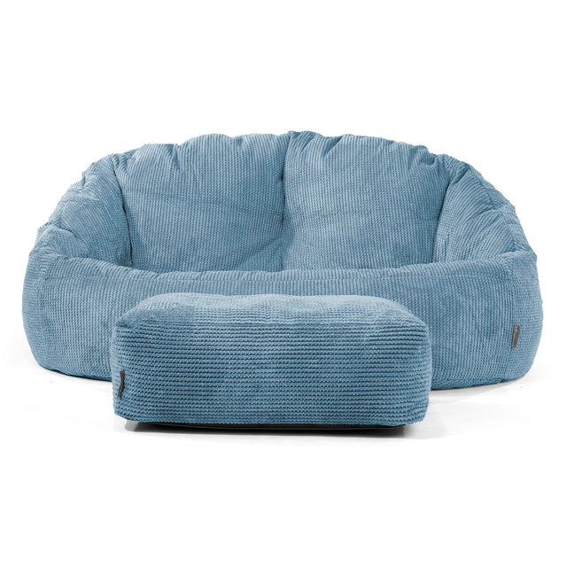 Bubble Sofa Bean Bag - Pom Pom Sky Blue 02