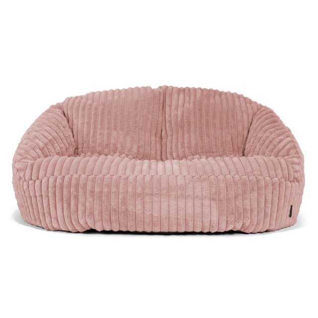 Bubble Sofa Bean Bag - Ultra Plush Cord Dusty Pink 01