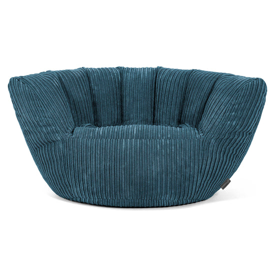 Charles Vintish Bean Bag - Cord Navy Blue 01