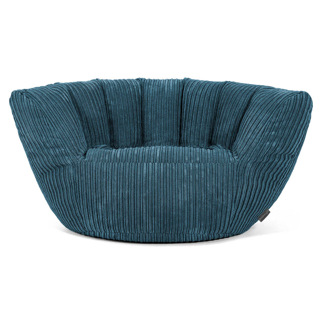 Charles Vintish Bean Bag - Cord Navy Blue 01