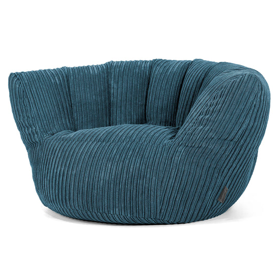 Charles Vintish Bean Bag - Cord Navy Blue 02