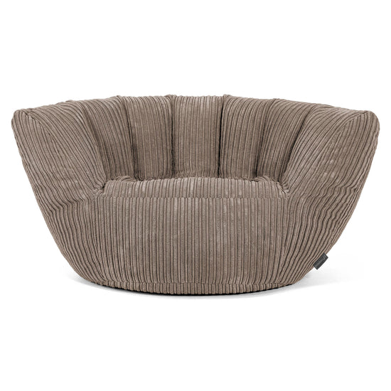 Charles Vintish Bean Bag - Cord Dovetail Grey 01