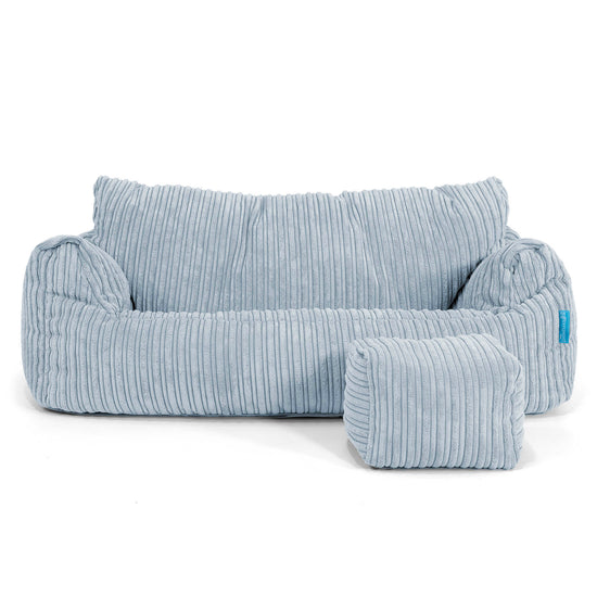 Josephine Children's Sofa Bean Bag 1-5 yr - Cord Baby Blue 02