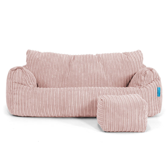 Josephine Children's Sofa Bean Bag 1-5 yr - Cord Blush Pink 02
