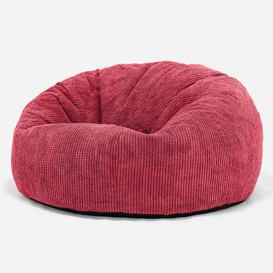 Classic Sofa Bean Bag - Pom Pom Pastel Red 01