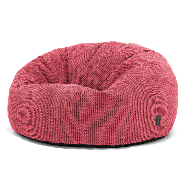 Classic Sofa Bean Bag - Pom Pom Pastel Red 01