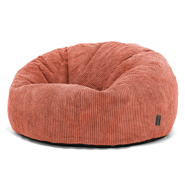 Classic Sofa Bean Bag - Pom Pom Pumpkin Orange 01