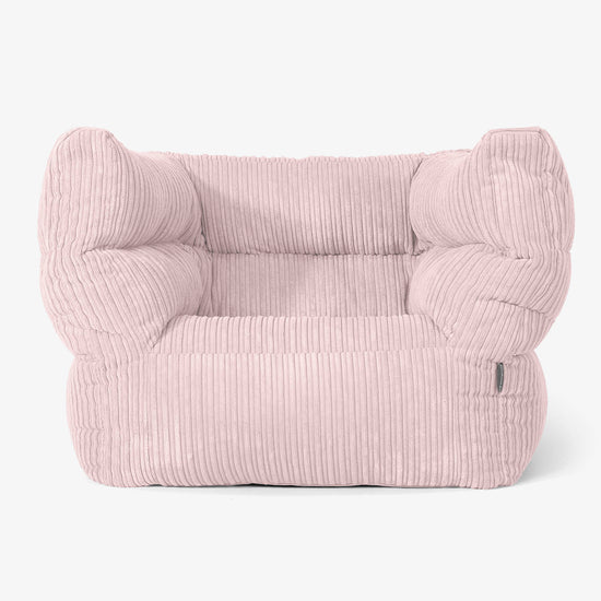 Albert Bean Bag Armchair 2.0 - Cord Blush Pink 01