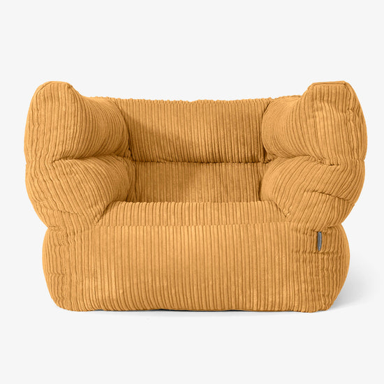 Albert Bean Bag Armchair 2.0 - Cord Golden Honey 01