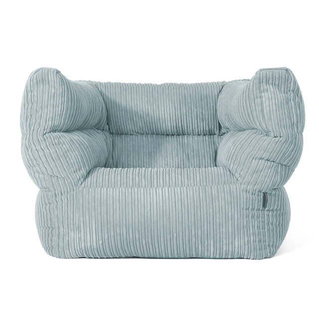 Albert Bean Bag Armchair 2.0 - Cord Mint Green 01