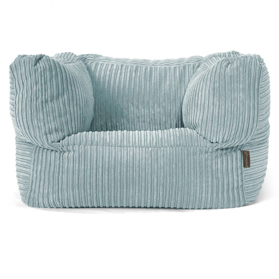 Albert Bean Bag Armchair - Cord Mint Green 01