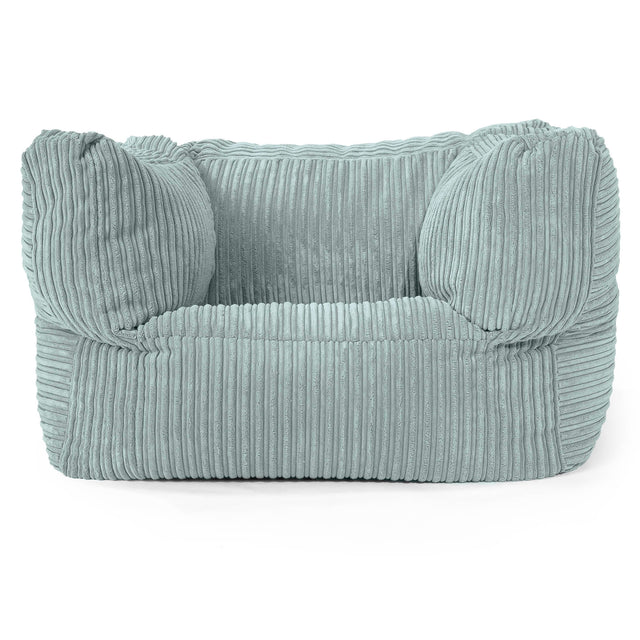 Albert Bean Bag Armchair - Cord Mint Green 01