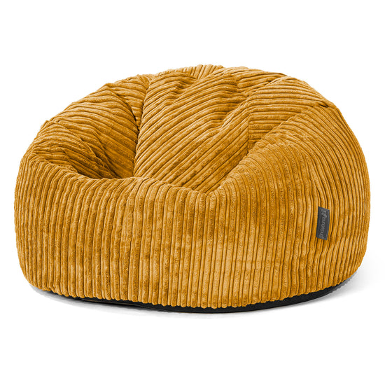 Classic Bean Bag Chair - Cord Golden Honey 01