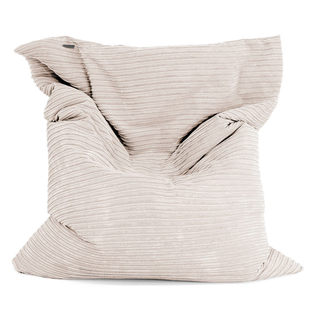XL Pillow Beanbag - Cord Ivory 01