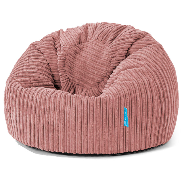Classic Kids Bean Bag Chair 1-5 yr - Cord Peach 01
