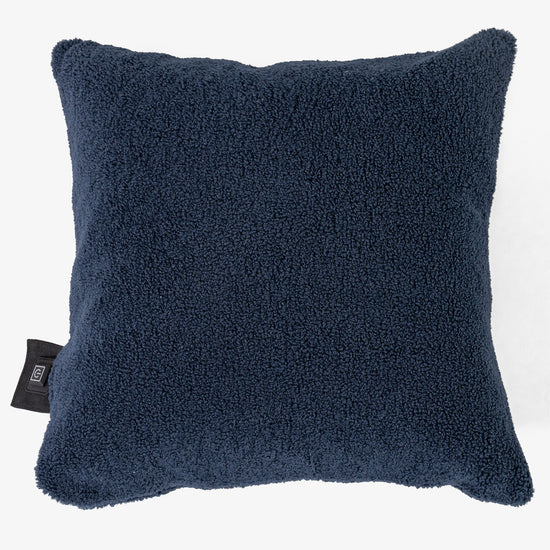 Heated Cushion 45 x 45cm - Sherpa Grey 01