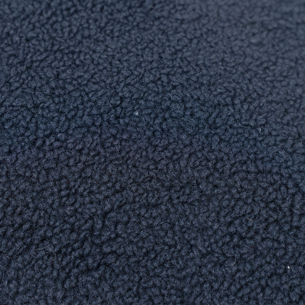 Heated Cushion 45 x 45cm - Sherpa Grey Fabric Close-up Image