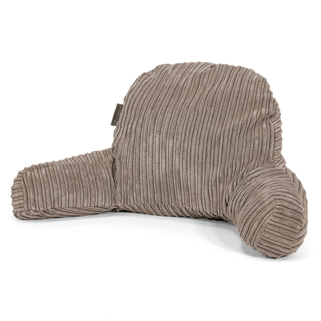High Back Support Cuddle Cushion - Cord Dovetail Grey 01