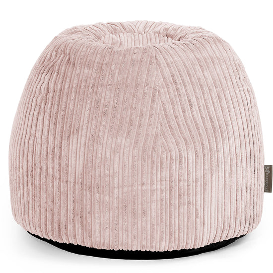 Dressing Table Pouf Stool - Cord Blush Pink 01