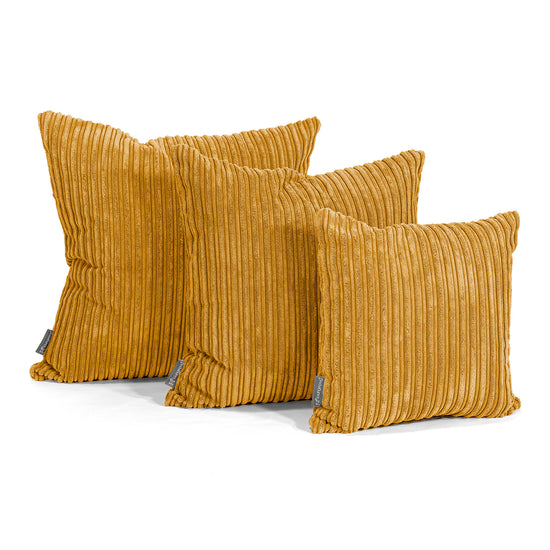 Extra Large Scatter Cushion Cover 70 x 70cm - Cord Golden Honey 02